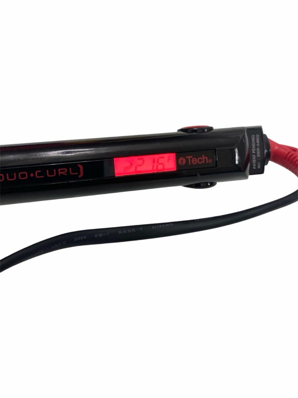 Itech Duo Curling Iron 1” Titanium 450° F - Picture 6 of 9